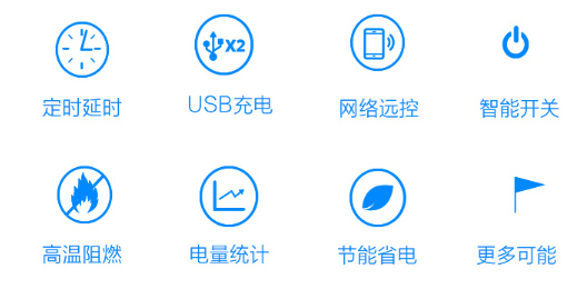 JDB电子wifi智能插座功能图